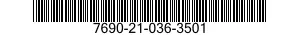 7690-21-036-3501 LABEL 7690210363501 210363501