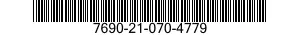 7690-21-070-4779  7690210704779 210704779