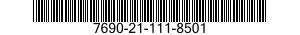 7690-21-111-8501  7690211118501 211118501