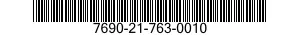 7690-21-763-0010 MARKER,IDENTIFICATION 7690217630010 217630010