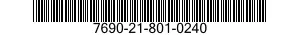 7690-21-801-0240  7690218010240 218010240