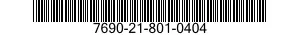 7690-21-801-0404  7690218010404 218010404