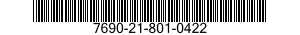 7690-21-801-0422  7690218010422 218010422