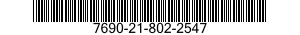 7690-21-802-2547 MARKER,IDENTIFICATION 7690218022547 218022547
