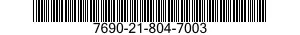 7690-21-804-7003  7690218047003 218047003