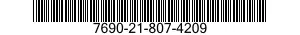 7690-21-807-4209  7690218074209 218074209