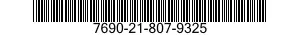 7690-21-807-9325  7690218079325 218079325