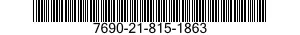 7690-21-815-1863 LABEL 7690218151863 218151863