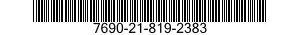 7690-21-819-2383  7690218192383 218192383