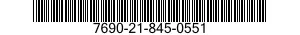 7690-21-845-0551  7690218450551 218450551