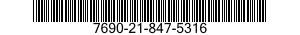 7690-21-847-5316  7690218475316 218475316