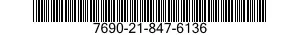 7690-21-847-6136  7690218476136 218476136