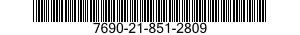 7690-21-851-2809 MARKER,IDENTIFICATION 7690218512809 218512809