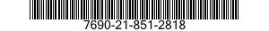 7690-21-851-2818  7690218512818 218512818