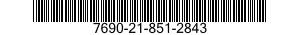 7690-21-851-2843  7690218512843 218512843