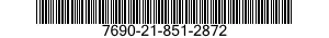 7690-21-851-2872  7690218512872 218512872