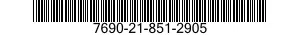 7690-21-851-2905  7690218512905 218512905