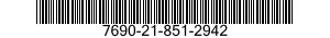 7690-21-851-2942  7690218512942 218512942
