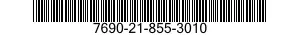 7690-21-855-3010 LABEL 7690218553010 218553010