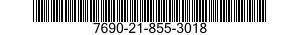 7690-21-855-3018 LABEL 7690218553018 218553018