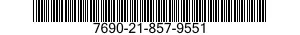7690-21-857-9551 MARKER,IDENTIFICATION 7690218579551 218579551