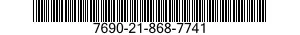 7690-21-868-7741  7690218687741 218687741