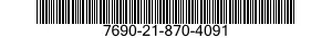 7690-21-870-4091 LABEL 7690218704091 218704091