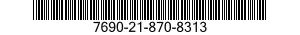 7690-21-870-8313 LABEL 7690218708313 218708313