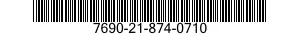 7690-21-874-0710  7690218740710 218740710