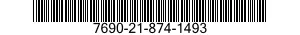 7690-21-874-1493 LABEL 7690218741493 218741493