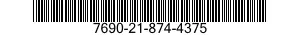 7690-21-874-4375  7690218744375 218744375