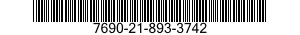7690-21-893-3742 LABEL 7690218933742 218933742