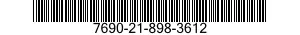 7690-21-898-3612 MARKER,IDENTIFICATION 7690218983612 218983612