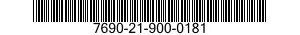 7690-21-900-0181 DECAL 7690219000181 219000181
