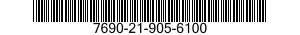 7690-21-905-6100  7690219056100 219056100
