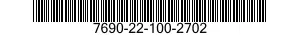7690-22-100-2702  7690221002702 221002702