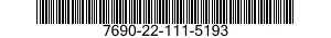 7690-22-111-5193  7690221115193 221115193
