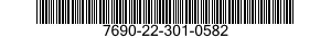 7690-22-301-0582  7690223010582 223010582
