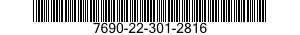 7690-22-301-2816  7690223012816 223012816