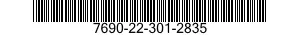 7690-22-301-2835  7690223012835 223012835