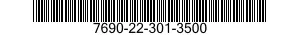7690-22-301-3500  7690223013500 223013500