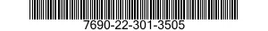 7690-22-301-3505  7690223013505 223013505