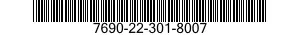 7690-22-301-8007  7690223018007 223018007