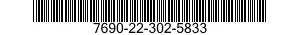 7690-22-302-5833  7690223025833 223025833