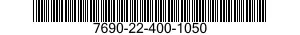 7690-22-400-1050 LABEL 7690224001050 224001050