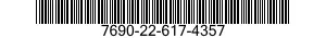 7690-22-617-4357 LABEL 7690226174357 226174357