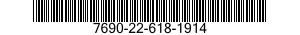 7690-22-618-1914 LABEL 7690226181914 226181914