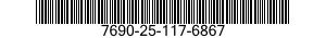 7690-25-117-6867  7690251176867 251176867