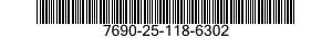 7690-25-118-6302  7690251186302 251186302