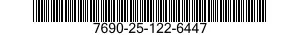 7690-25-122-6447 CARD SET,INSTRUCTION 7690251226447 251226447